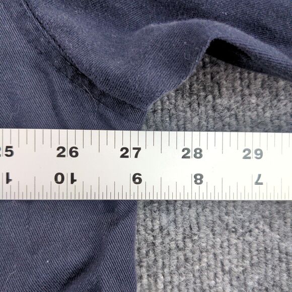 Subaru Men's Uniform Button Up Shirt Blue 2XL Long Sleeve Embroidered Logo - Picture 15 of 15